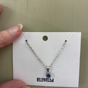 Effy blue tanzanite necklace.